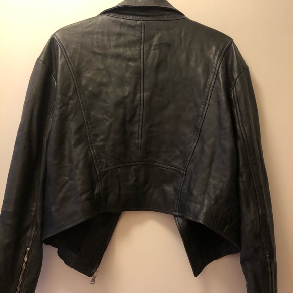 Trouvé Vegan Leather Jacket - Picture 2 of 3